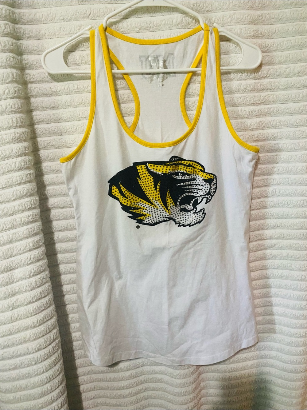 Mizzou Tigers tank size L womens